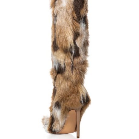 AZALEA WANG " THE WILDERNESS WILD " MULTI FURRY BOOT *π
ππππ ππππ* (New) - Picture 3 of 7